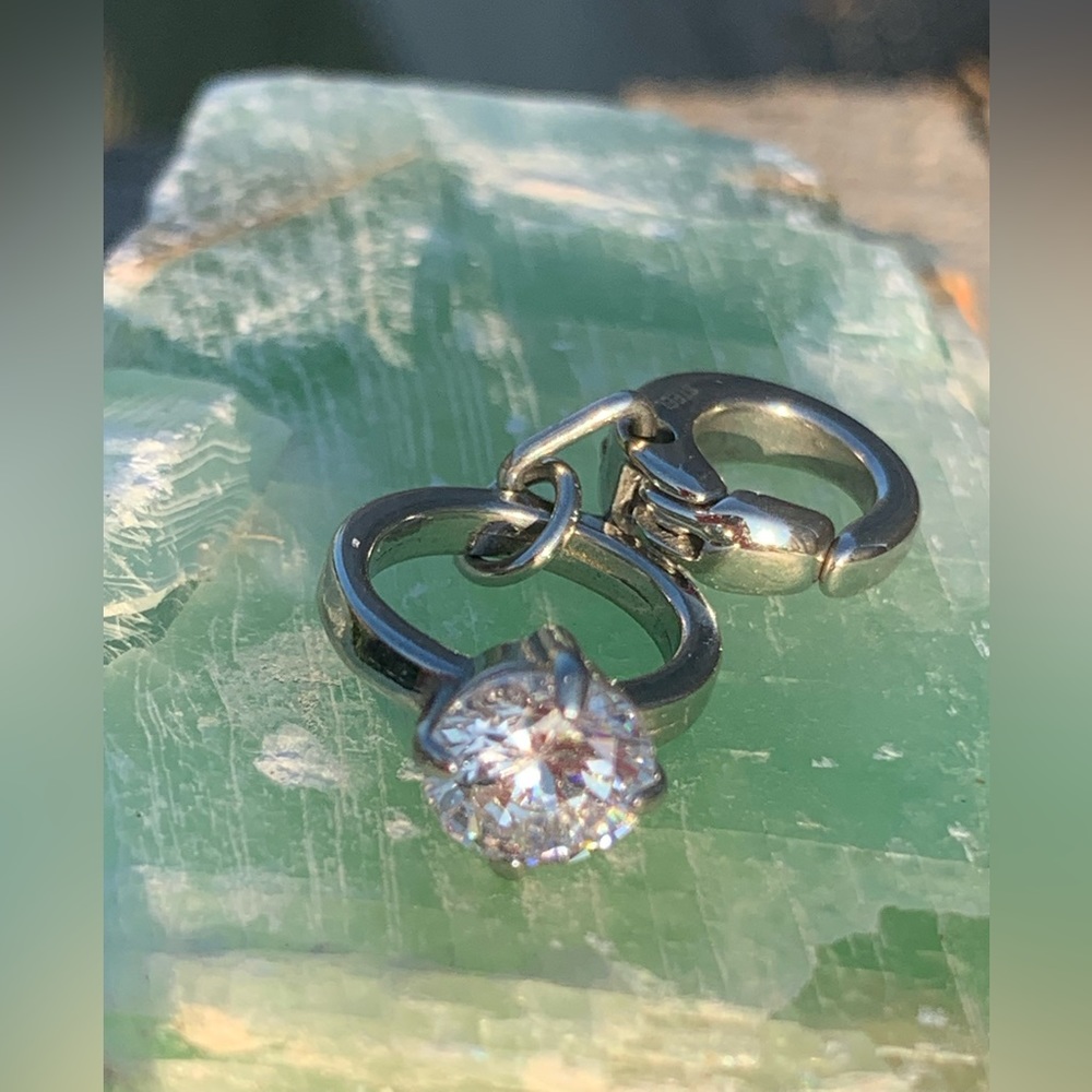 Fossil engagement ring charm - Picture 11 of 15